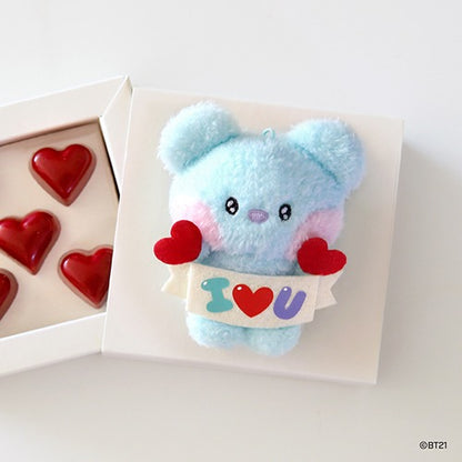 BT21 minini doll keychain [I LOVE YOU] 