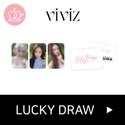 [후즈팬 카페 럭키드로우] VIVIZ(비비지) - The 1st Album [A Montage of ()] (QR ver.)