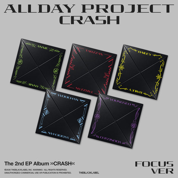 ALLDAY PROJECT (올데이프로젝트) - The 2nd EP Album 'CRASH' FOCUS ver.