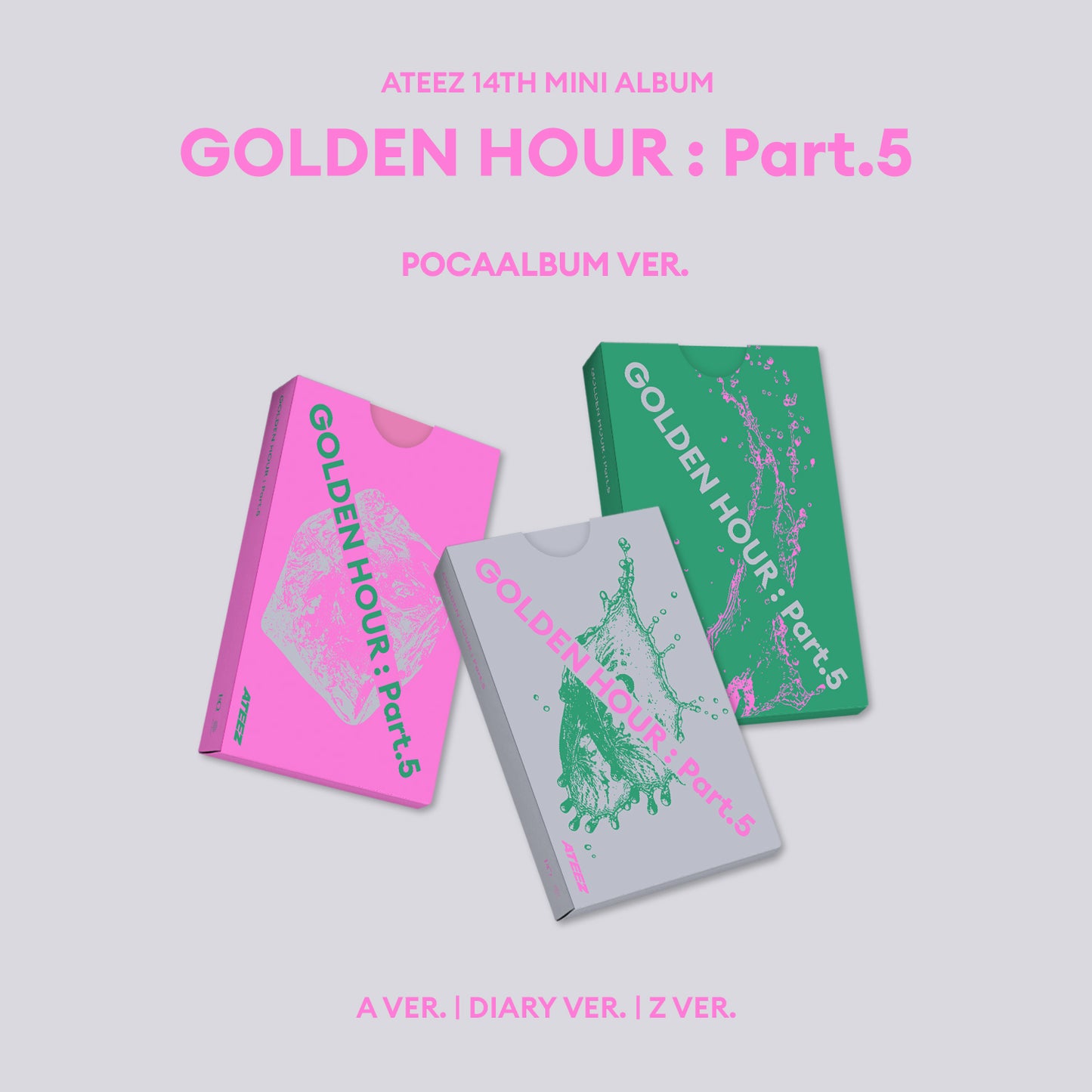 ATEEZ(에이티즈) - [GOLDEN HOUR : Part.5] (POCAALBUM)