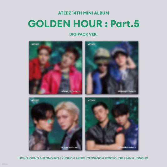 ATEEZ(에이티즈) [GOLDEN HOUR : Part.5] (DIGIPACK UNIT VER.)