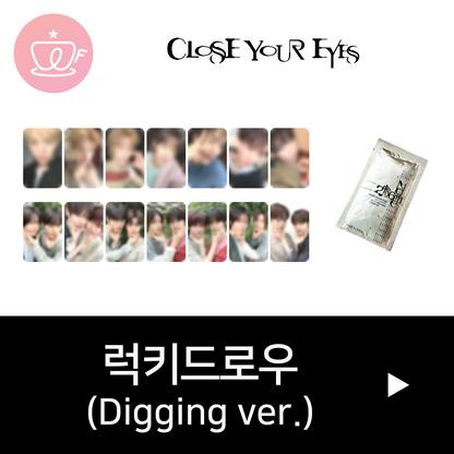 [후즈팬 카페 럭키드로우] CLOSE YOUR EYES The 4th Mini Album ‘256th Note’ (Digging ver.)