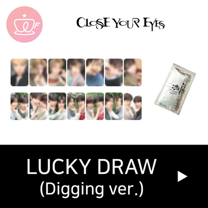 [후즈팬 카페 럭키드로우] CLOSE YOUR EYES The 4th Mini Album ‘256th Note’ (Digging ver.)