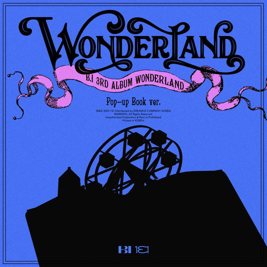 B.I (비아이) 정규앨범3집_WONDERLAND (Pop-up book Ver.)