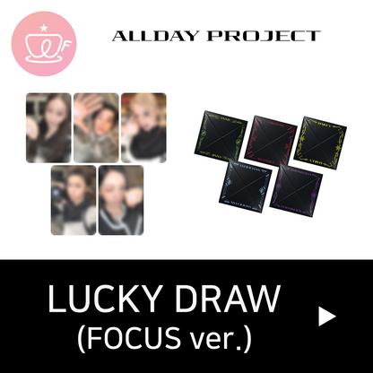 [후즈팬 카페 럭키드로우] ALLDAY PROJECT The 2nd EP Album 'CRASH' (FOCUS ver.)