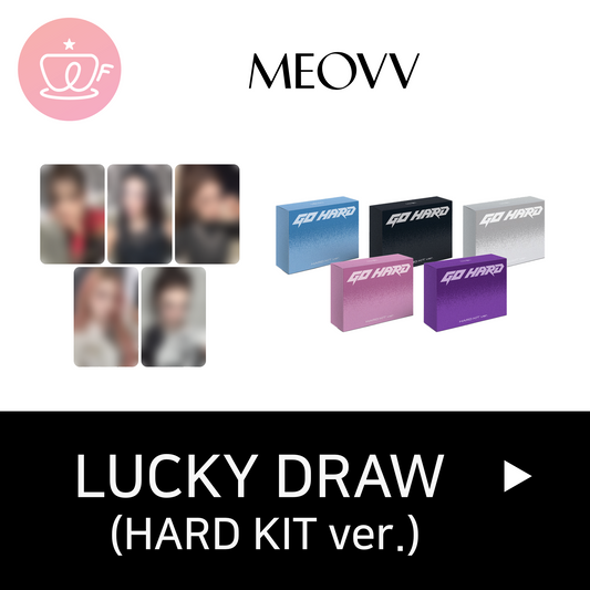[후즈팬 카페 럭키드로우] MEOVV Single Album [GO HARD] HARD KIT ver.