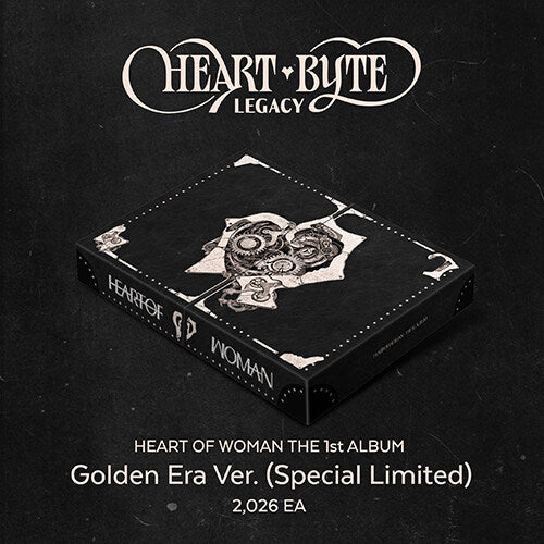 HEART OF WOMAN (하트오브우먼) - [Heart Byte : LEGACY] Golden Era Ver. (Special Limited)