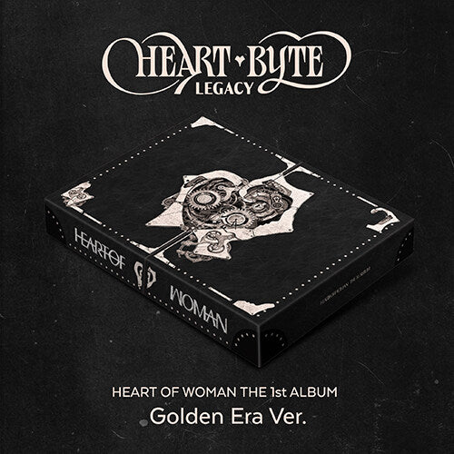 HEART OF WOMAN (하트오브우먼) THE 1st ALBUM [Heart Byte : LEGACY] Golden Era Ver. (2CD)
