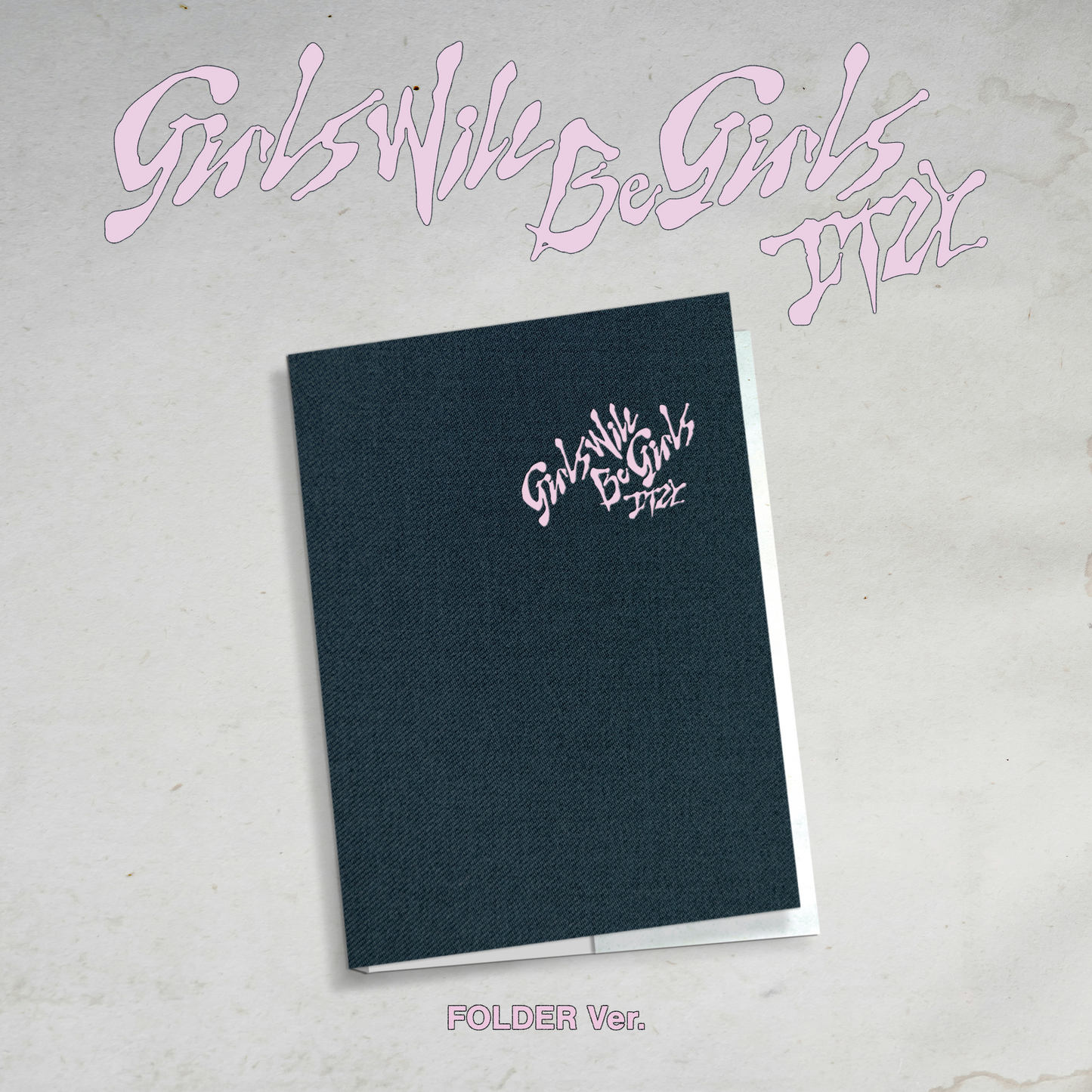 ITZY - [Girls Will Be Girls] Folder Ver. 