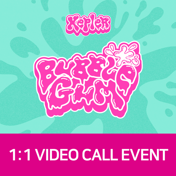 [0905 1:1 영상통화 팬사인회] Kep1er The 7th Mini Album <BUBBLE GUM>-thumbnail