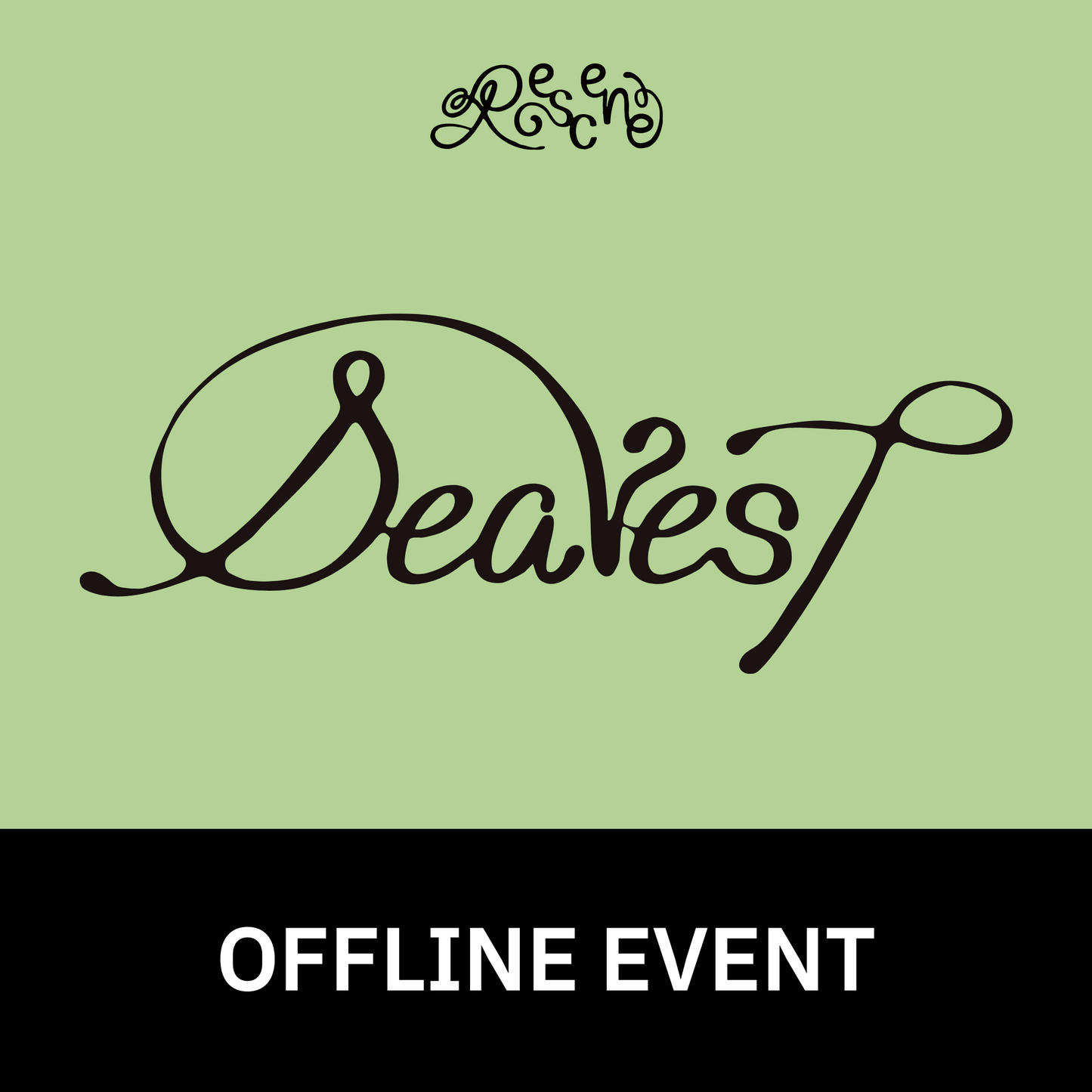 [1012 대면 팬사인회] RESCENE (리센느) 2nd Single Album [Dearest] (QR VER.)