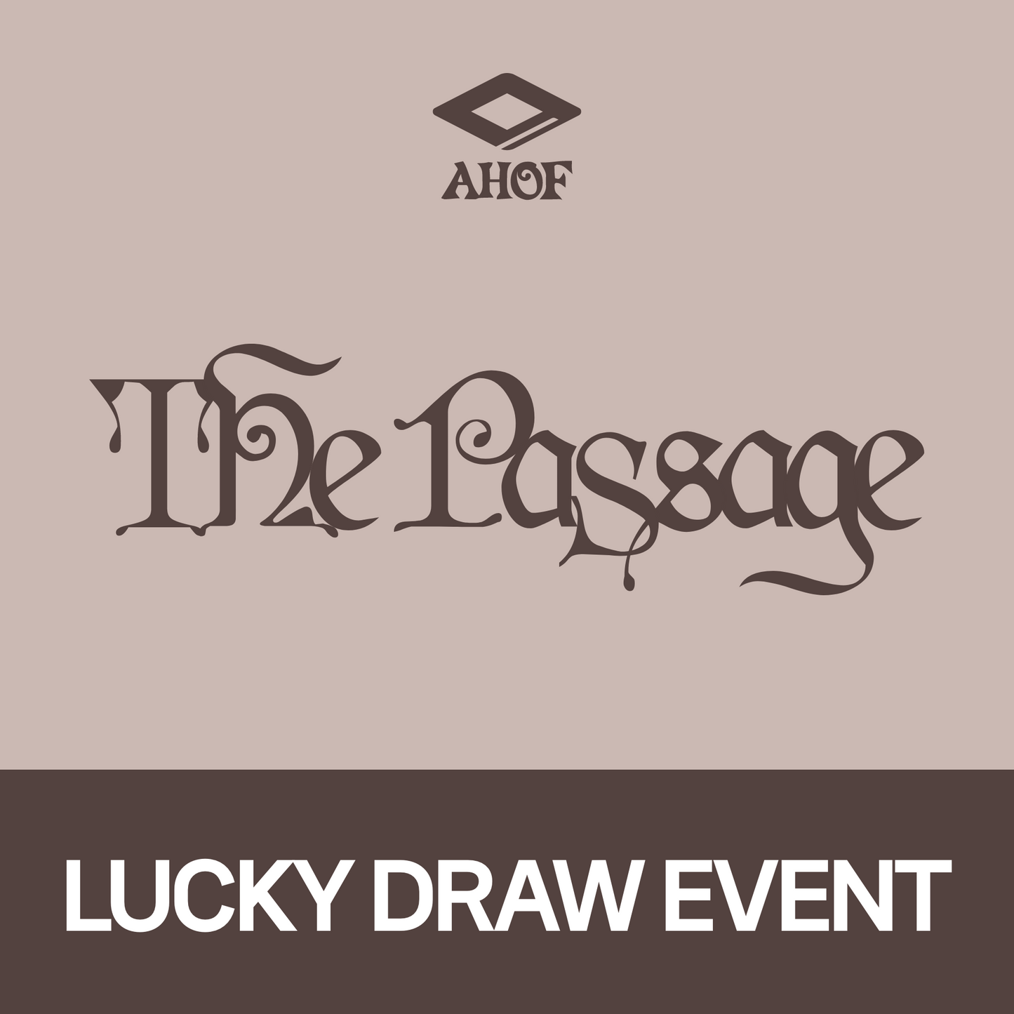 [LUCKY DRAW EVENT] AHOF The 2nd Mini Album [The Passage] (PHOTOBOOK Ver.)