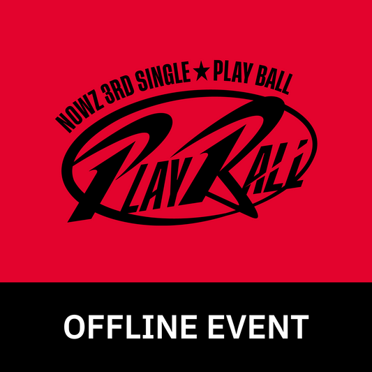 [1228 대면 팬사인회] NOWZ (나우즈) 3rd Single [Play Ball] (GENERAL VER.)