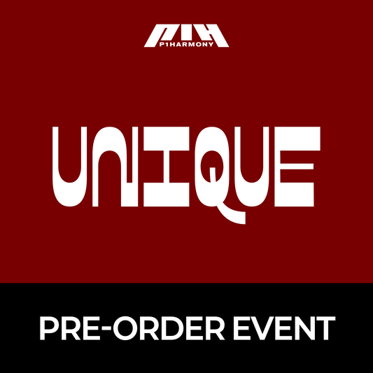 [예판 특전 증정 이벤트] P1Harmony 9th Mini Album [UNIQUE] (Compact Ver.)