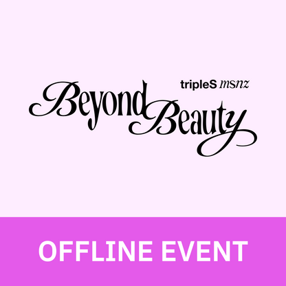 [0320 대면 팬사인회] tripleS msnz <Beyond Beauty> (Objekt Music Album ver.)