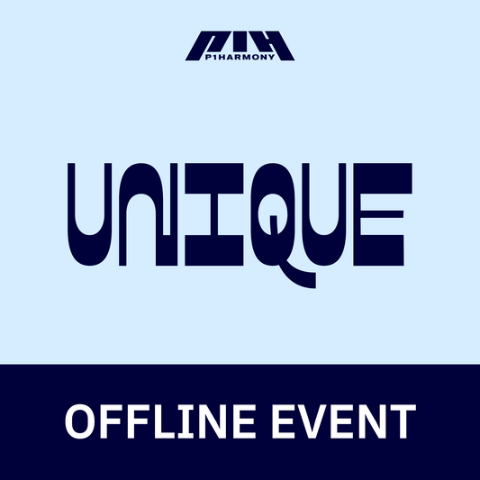 [0329 대면 팬사인회] P1Harmony 9th Mini Album [UNIQUE]