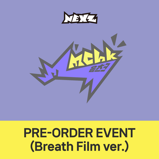 [예판 특전 증정 이벤트] NEXZ(넥스지) 싱글 2집 ‘Mmchk’ (Breath Film ver.)