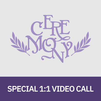 [0523 스페셜 1:1 영상통화 팬사인회] QWER 4th Mini Album [CEREMONY]
