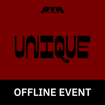 [0521 대면 팬사인회] P1Harmony 9th Mini Album [UNIQUE]