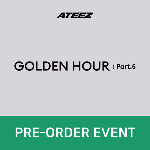 [예판 특전 증정 이벤트] ATEEZ(에이티즈) 14TH MINI ALBUM [GOLDEN HOUR : Part.5] (A / DIARY / Z VER.)