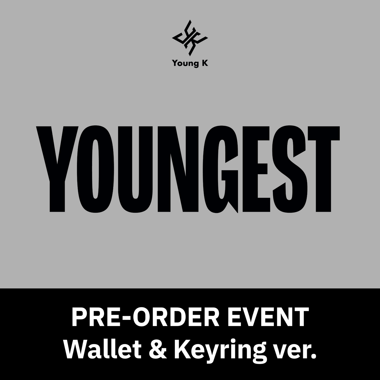 [예판 특전 증정 이벤트] Young K (DAY6) 2nd Full Album YOUNGEST (Wallet & Keyring ver)