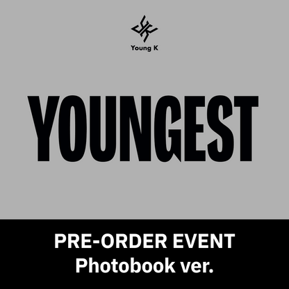 [예판 특전 증정 이벤트] Young K (DAY6) 2nd Full Album YOUNGEST (Photobook ver)