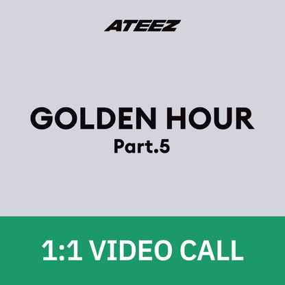 [0916 1:1 영상통화 팬사인회] ATEEZ 14TH MINI ALBUM [GOLDEN HOUR : Part.5]