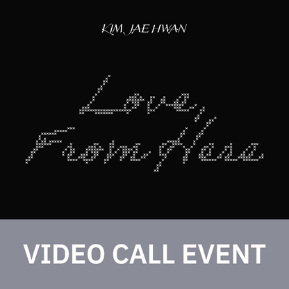 [1018 영상통화 팬사인회] 김재환 Single Album [Love, From Here] (Love, Ver. / From Here Ver.)