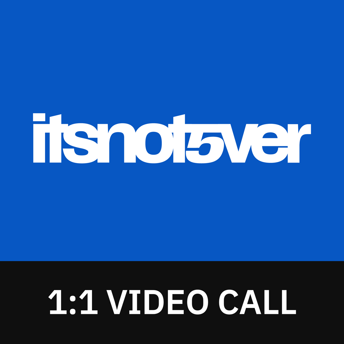 [1030 1:1 영상통화 팬사인회] idntt <itsnotover> (Silicone Album)