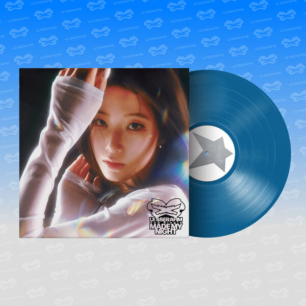 LE SSERAFIM (르세라핌) - 2nd Single Album 'Made My Night' Vinyl (SKY BLUE ver.)