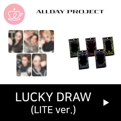 [후즈팬 카페 럭키드로우] ALLDAY PROJECT The 2nd EP Album 'CRASH' (LITE ver.)