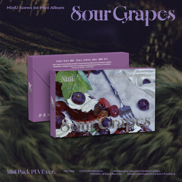 NiziU (니쥬) - 미니 1집 Sour Grapes <Mini Pack PLVE ver.>