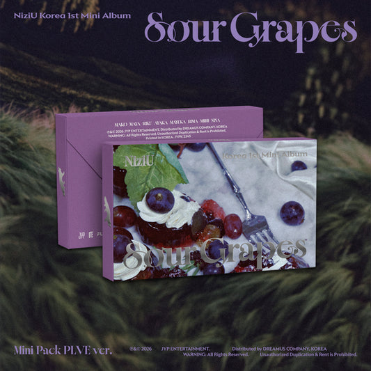 NiziU (니쥬) - 미니 1집 Sour Grapes <Mini Pack PLVE ver.>