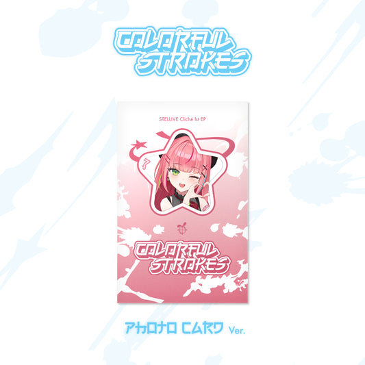 스텔라이브 나나 STELLIVE_Chilche_Colorful_Strokes_PhotoCard_Nana