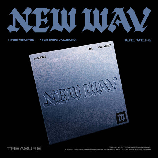 TREASURE(트레져) - 4th MINI ALBUM [NEW WAV] (ICE VER.)