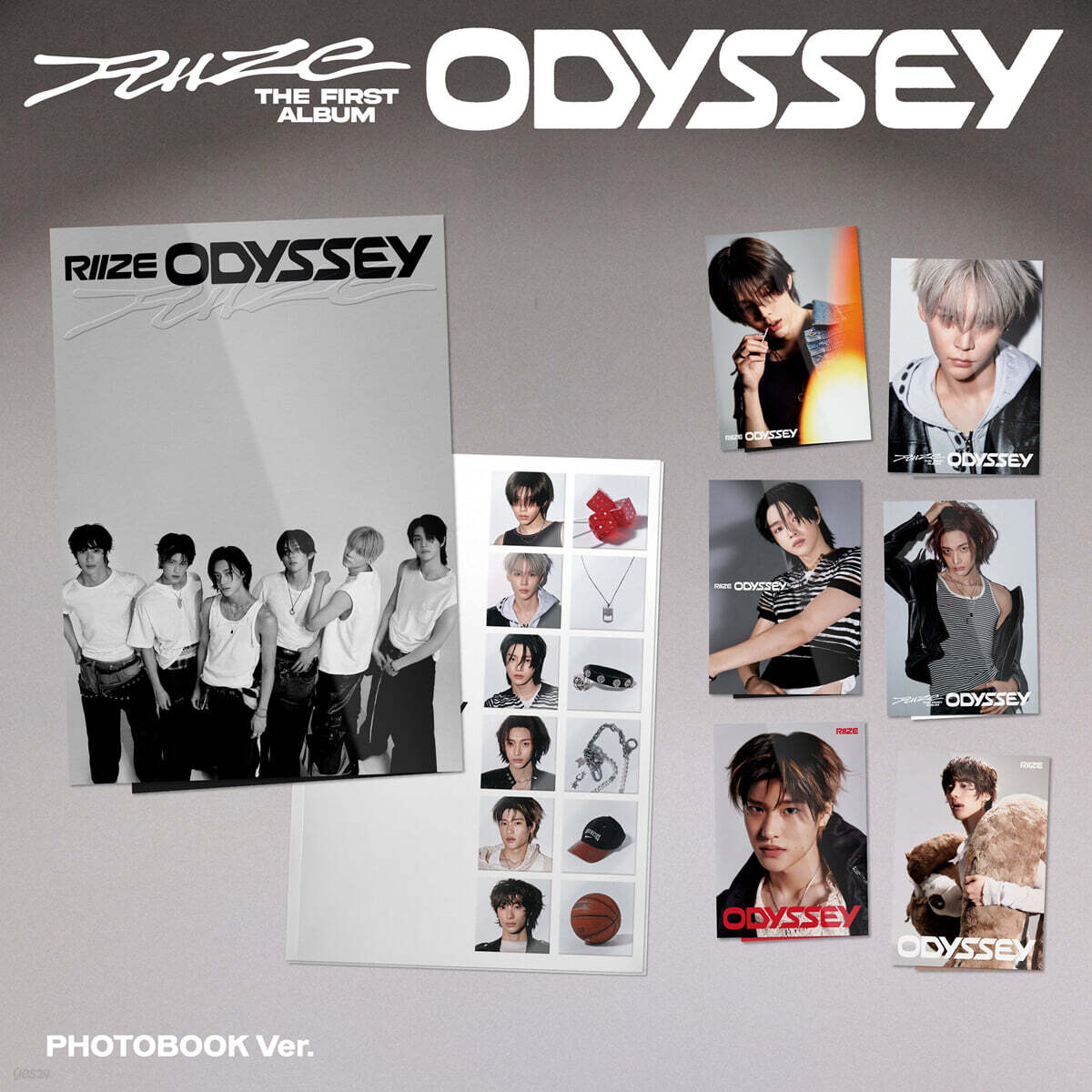 RIIZE - 1st Album: ODYSSEY [PHOTOBOOK Ver.] [1 out of 7 randomly sent] 