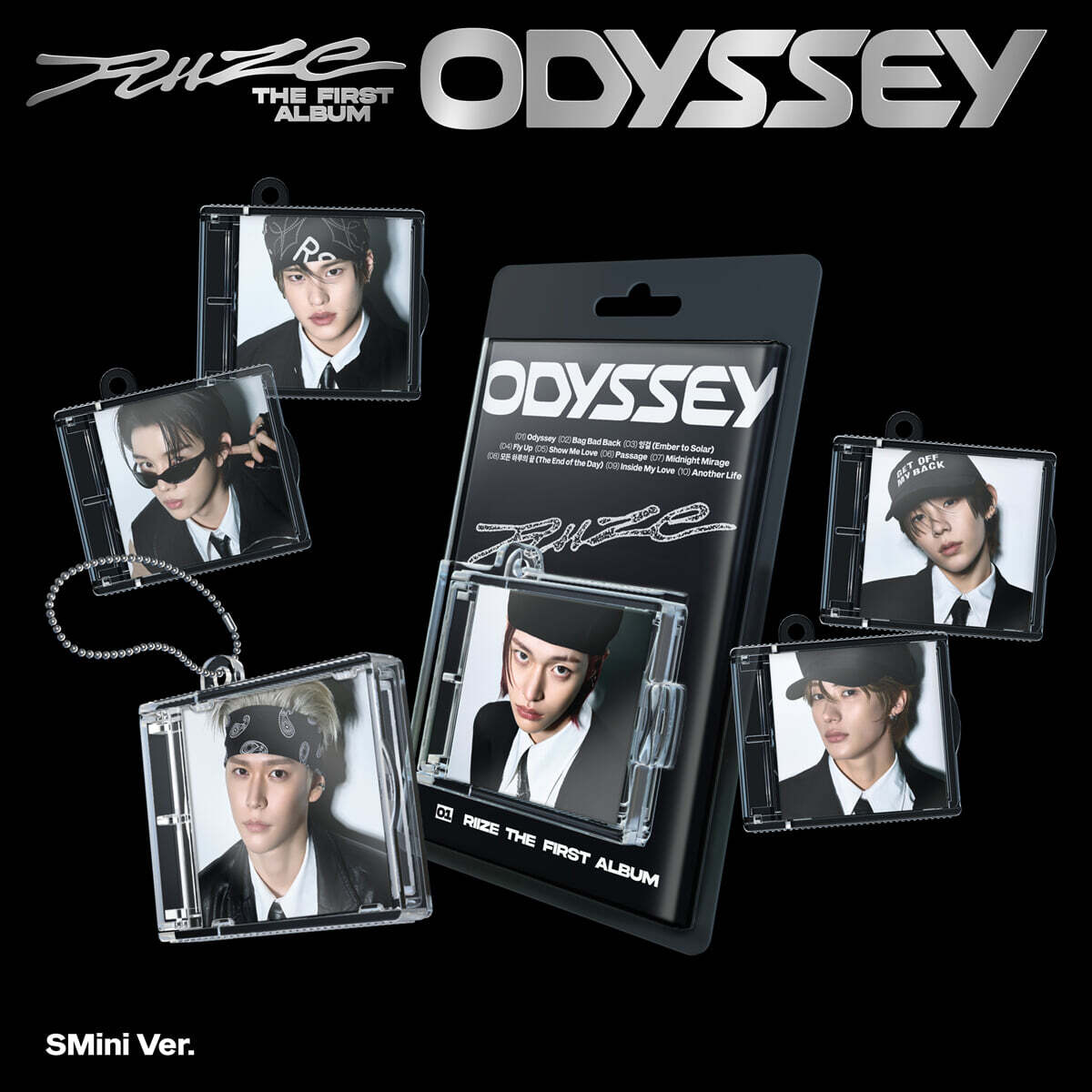 RIIZE - 1st Album: ODYSSEY [SMini Ver.] (Smart Album) [1 out of 7 randomly sent] 