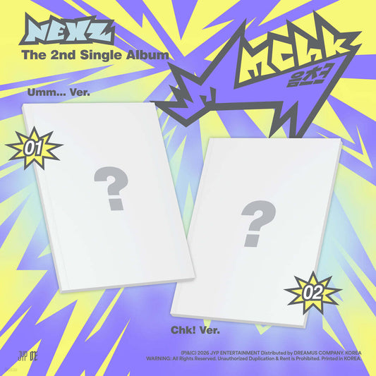 NEXZ(넥스지) 싱글 2집 <Mmchk> (Umm…ver. / Chk! ver.)