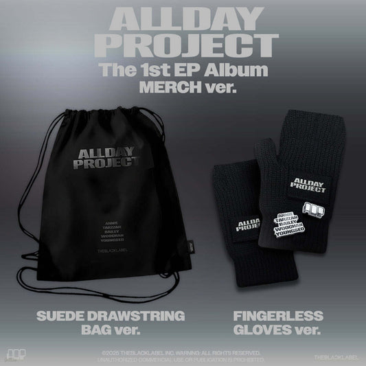ALLDAY PROJECT(올데이 프로젝트) The 1st EP Album 'ALLDAY PROJECT' (MERCH ver. / FINGERLESS GLOVES ver.)