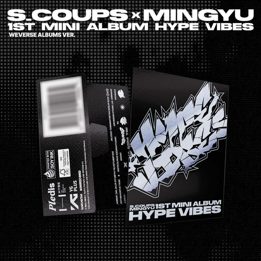 에스쿱스X민규 (SEVENTEEN) 1st Mini Album ‘HYPE VIBES’ Weverse Albums ver.