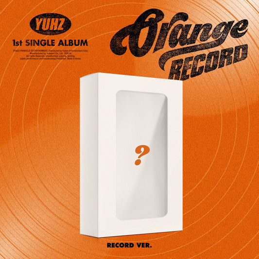 YUHZ (유어즈) - 1st Single Album [Orange Record] (Record ver.) (Kiwee Album)