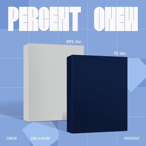온유(ONEW) 정규앨범2집 PERCENT (Photobook Ver.)