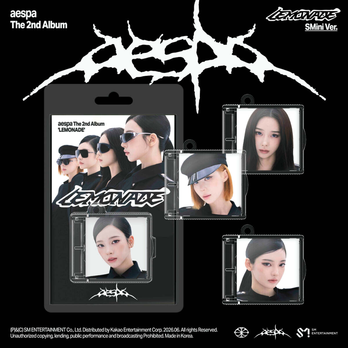 에스파 (aespa) - 2집 [LEMONADE] (SMini Ver.)(스마트앨범)