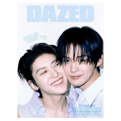 Dazed 2025.07 (ZerobaseOne Seok Matthew &amp; Kim Gyu-bin/Lee Do-hyun) 