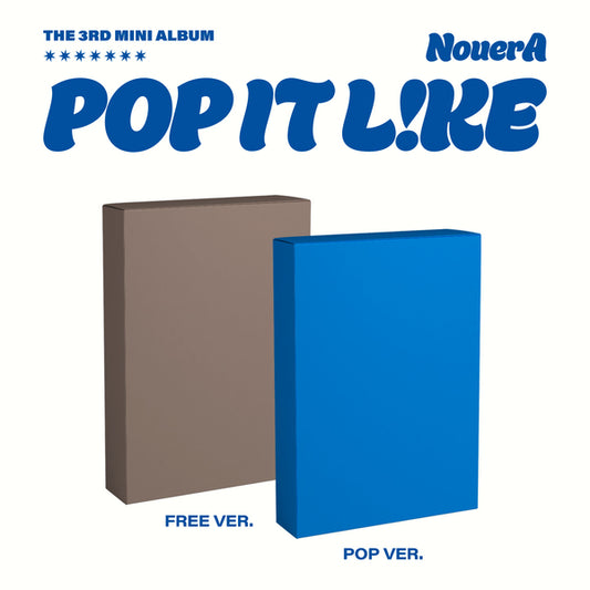 NouerA(누에라) 미니 3집 [POP IT LIKE] (POP VER. / FREE VER.)