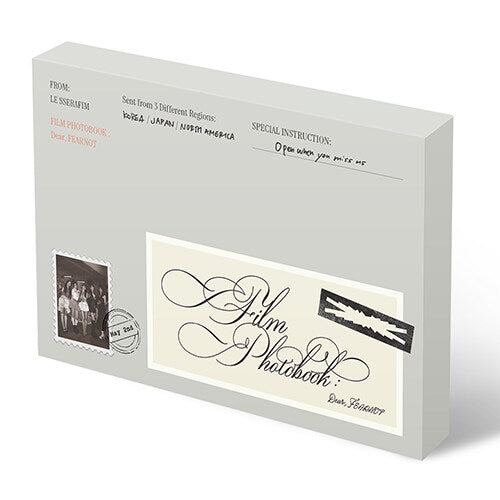 LE SSERAFIM (르세라핌) 'FILM PHOTOBOOK : Dear, FEARNOT'