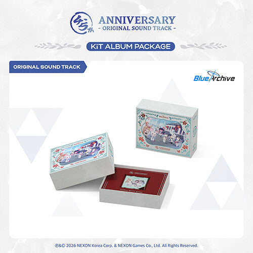 블루 아카이브 4.5주년 기념OST KIT 앨범 패키지