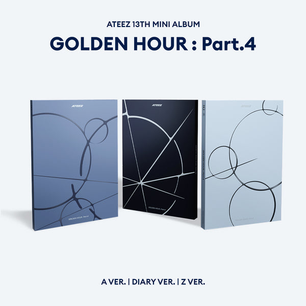 ATEEZ (에이티즈) GOLDEN HOUR : Part.4 (A Ver / Diary Ver / Z Ver)