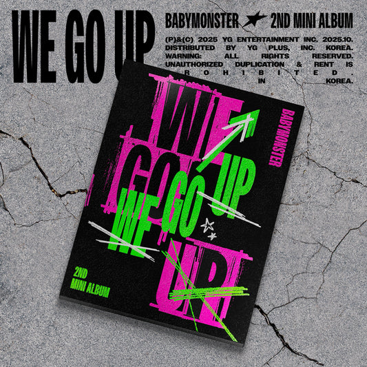베이비몬스터 (BABYMONSTER) 2nd MINI ALBUM [WE GO UP] UP Ver.