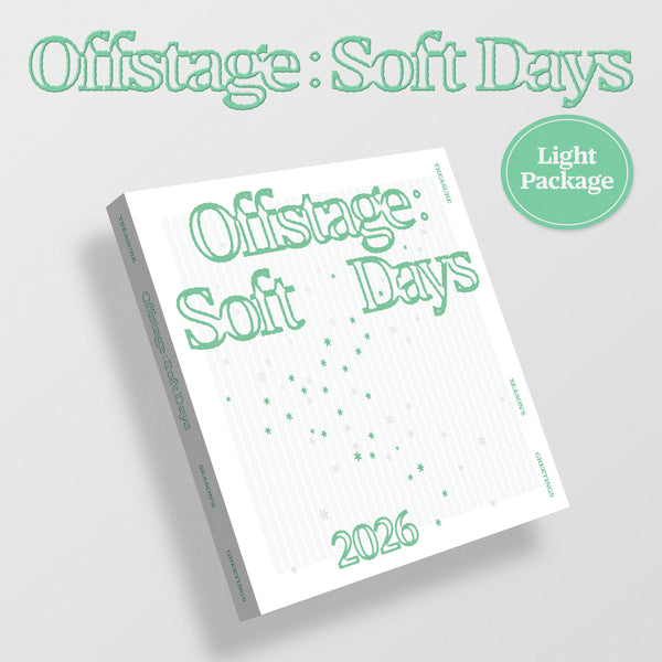 TREASURE 2026 SEASON'S GREETINGS [Offstage : Soft Days] Light Package